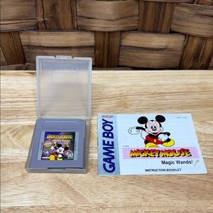 Nintendo Game Boy Mickey Mouse Magic Wands - Gray